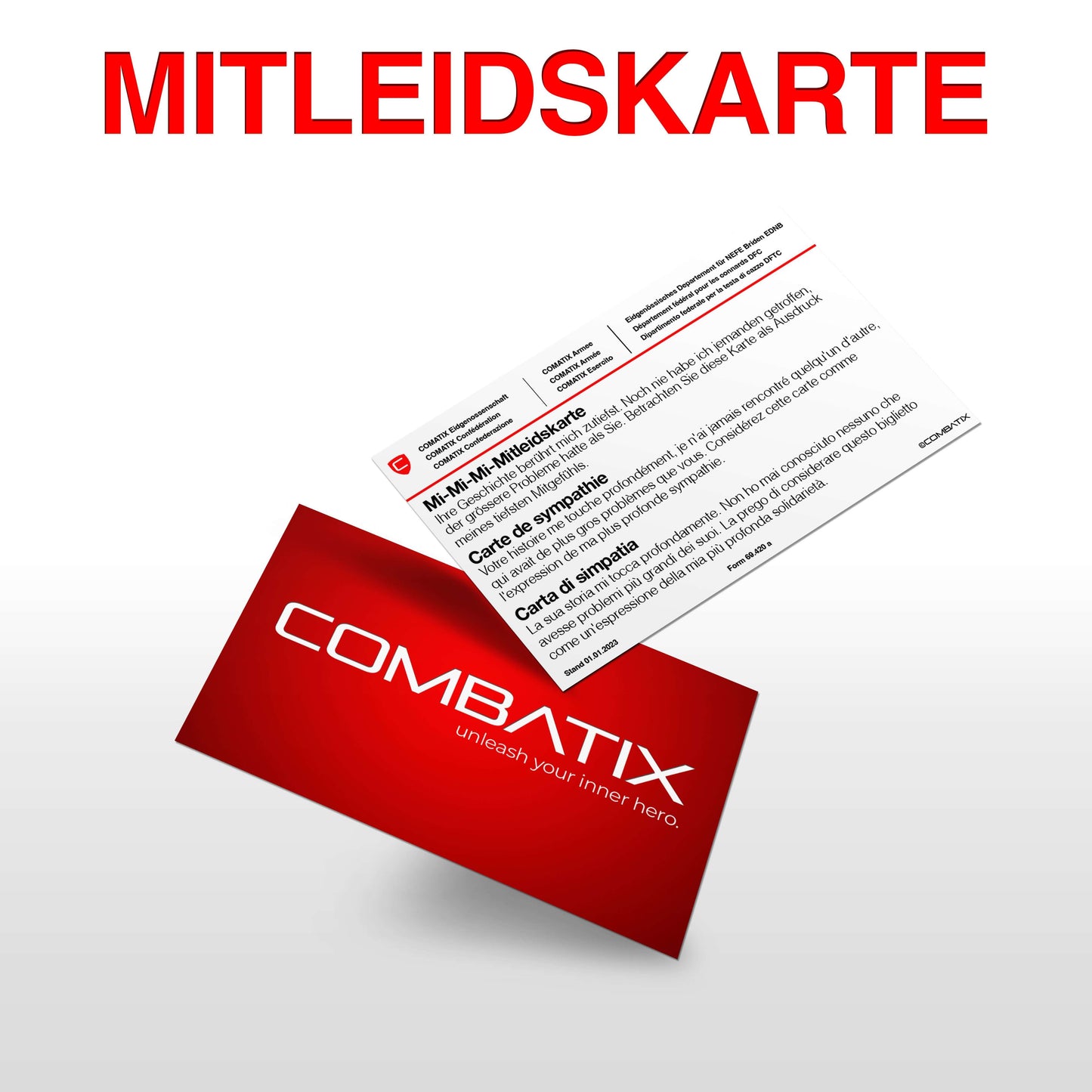 Mi-Mi-Mi-Mitleidskarte - COMBATIX
