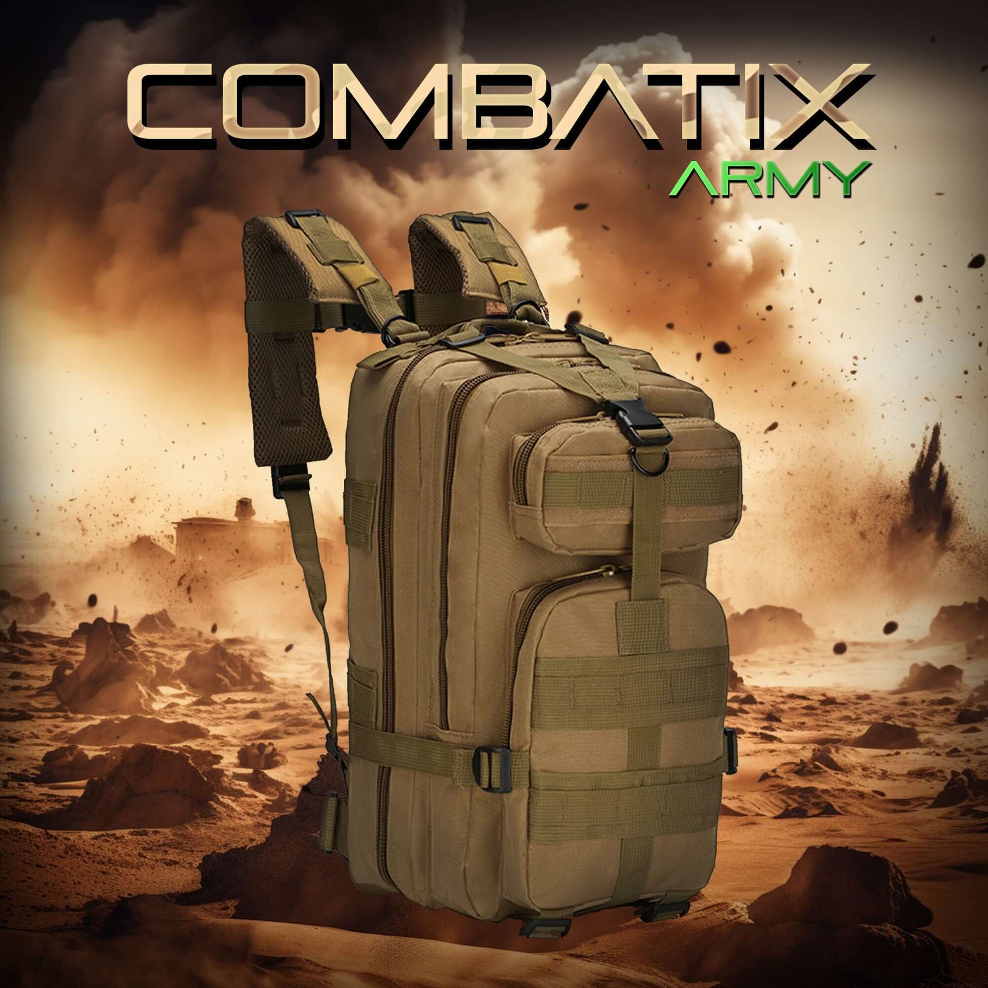 Tactical Military Backpack - COMBATIX