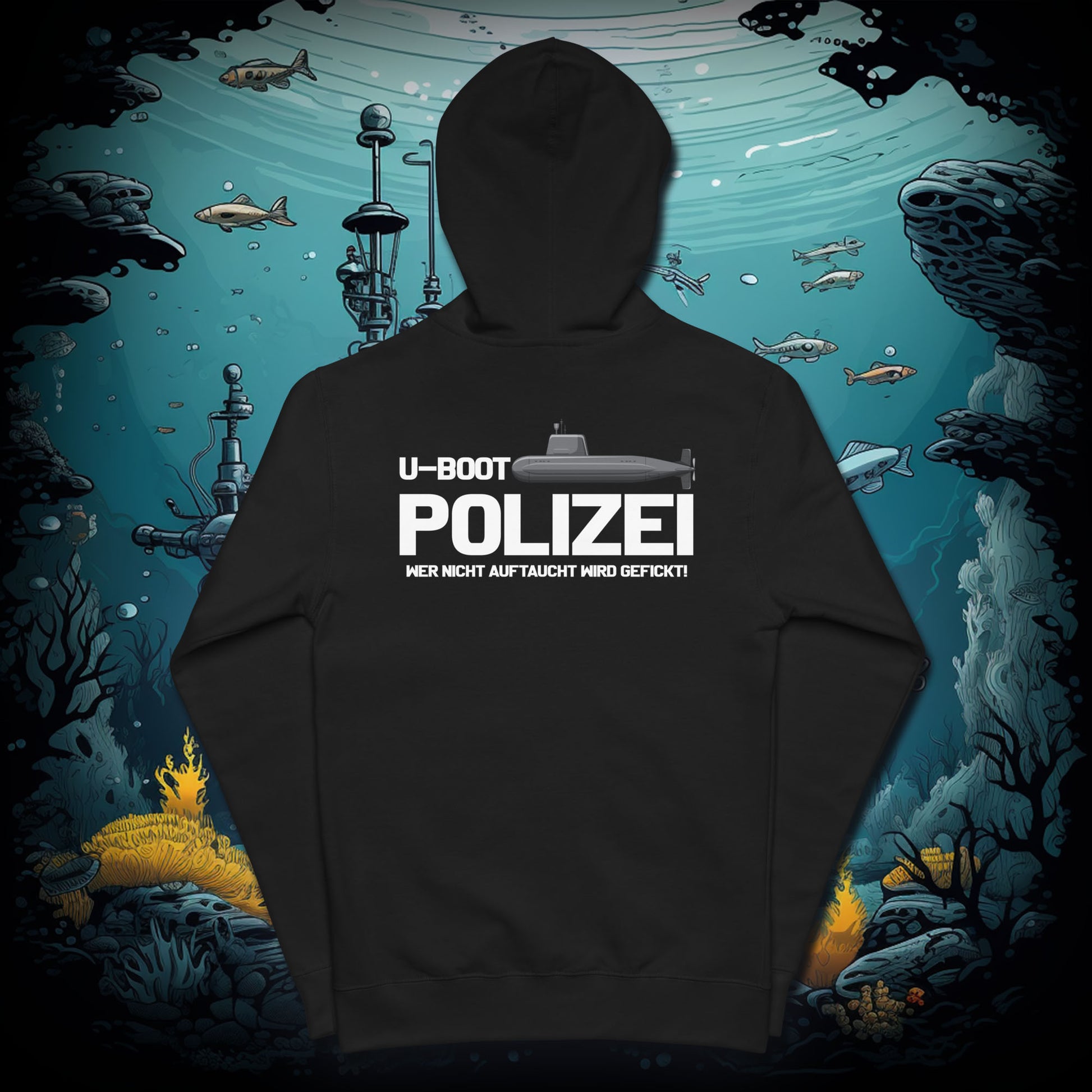 U-BOOT POLIZEI Hoodie - COMBATIX