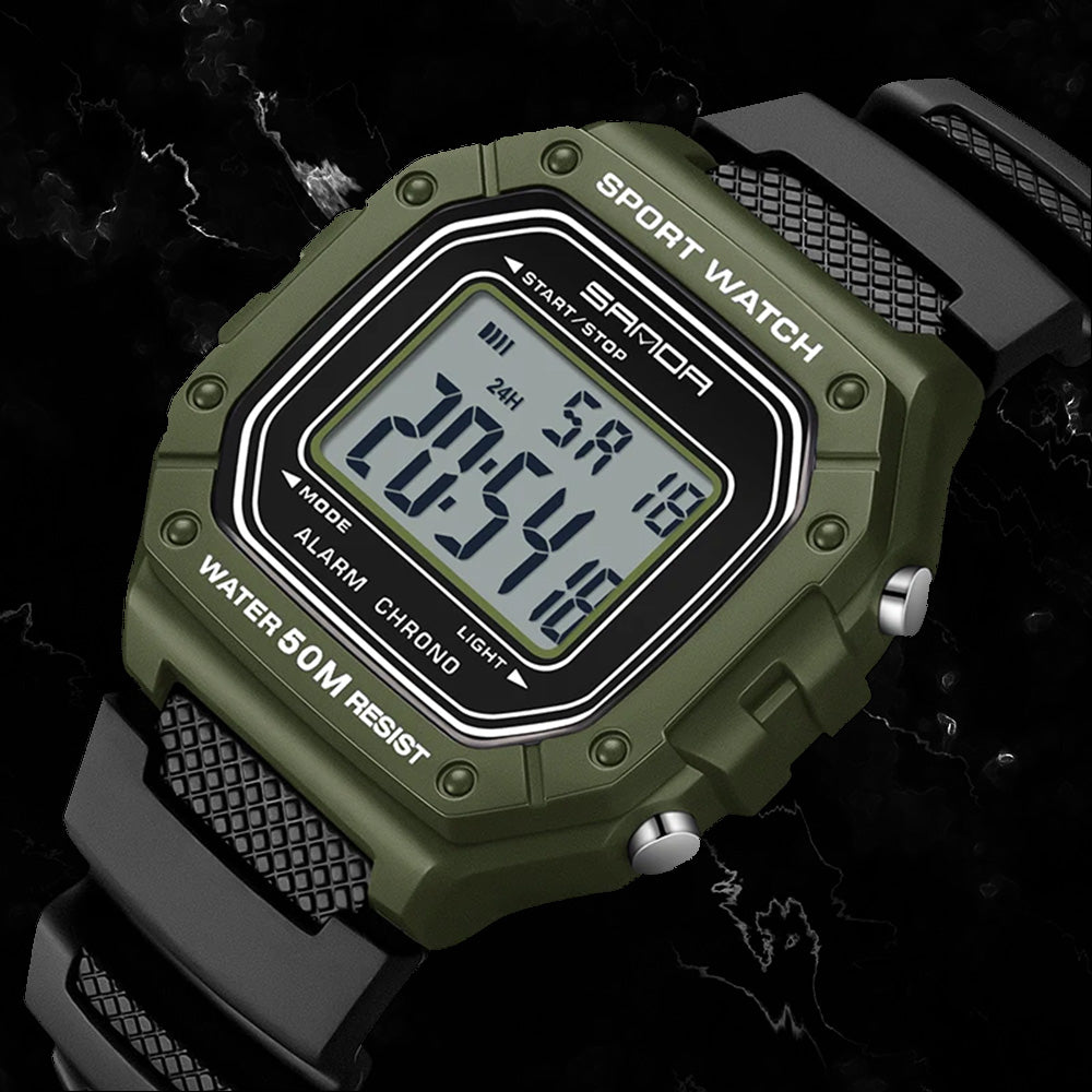 water resistant military watch